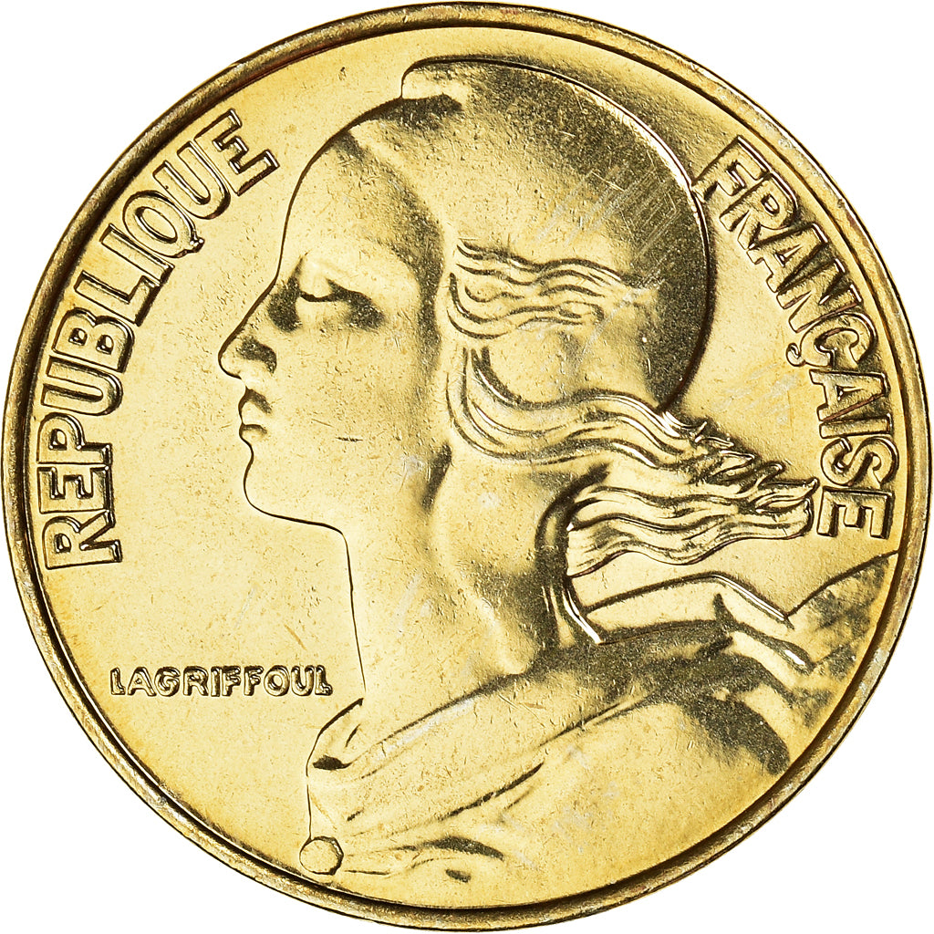 Münze, Frankreich, Marianne, 20 Centimes, 2001, Paris, BU, STGL