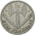 Francia, 1 Franc, Bazor, 1944, Beaumont-Le-Roger, Aluminio, BC+, Gadoury:471