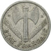 Francia, 1 Franc, Bazor, 1944, Beaumont-Le-Roger, Alluminio, MB, Gadoury:471