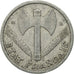 Moneta, Francia, Bazor, Franc, 1944, Rouen, MB, Alluminio, KM:902.2, Gadoury:471
