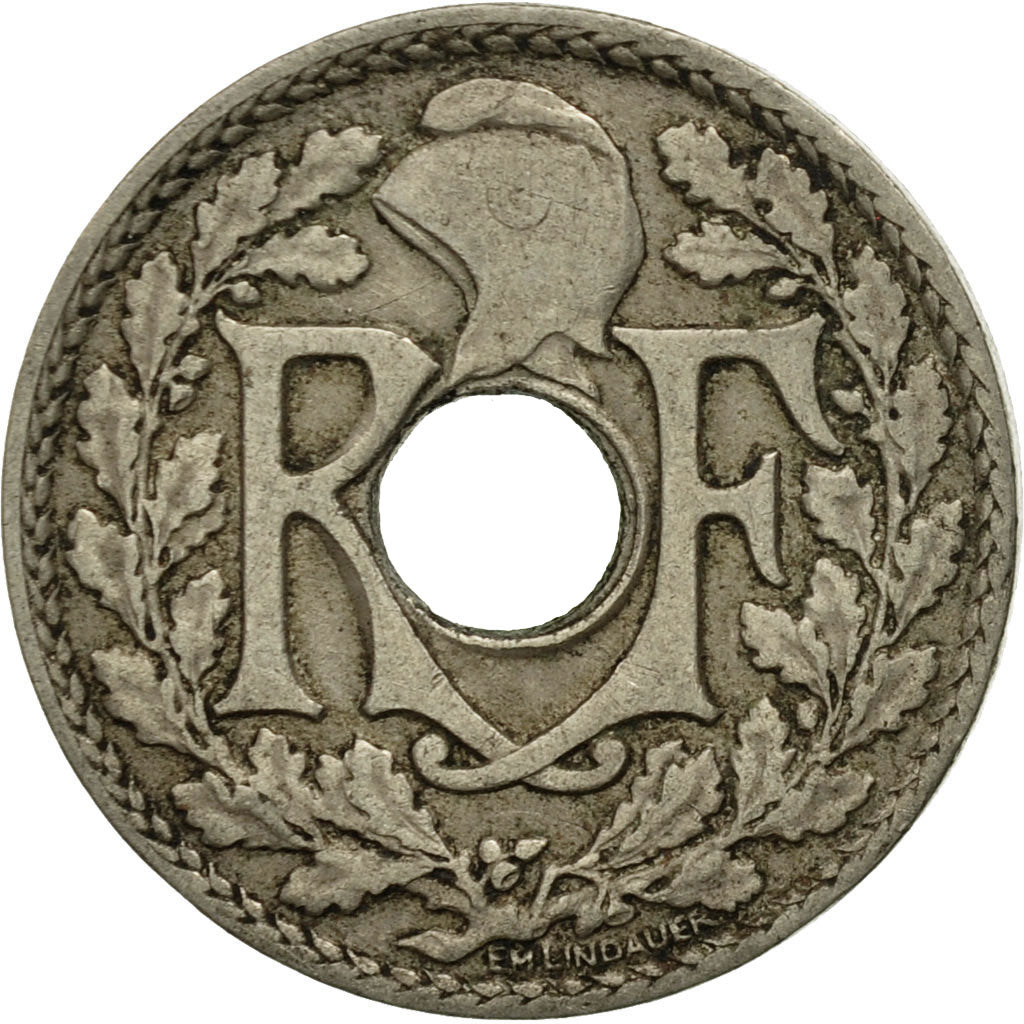 Moneta, Francia, Lindauer, 10 Centimes, 1928, Paris, MB+, Rame-nichel, KM:866a