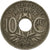 Monnaie, France, Lindauer, 10 Centimes, 1924, Poissy, TB+, Copper-nickel