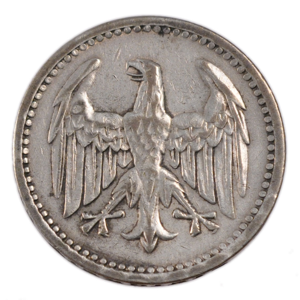 Moneda, ALEMANIA - REPÚBLICA DE WEIMAR, 3 Mark, 1924, Berlin, MBC, Plata, KM:43