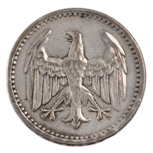 Moneda, ALEMANIA - REPÚBLICA DE WEIMAR, 3 Mark, 1924, Berlin, MBC, Plata, KM:43