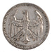 Moneda, ALEMANIA - REPÚBLICA DE WEIMAR, 3 Mark, 1924, Berlin, MBC, Plata, KM:43