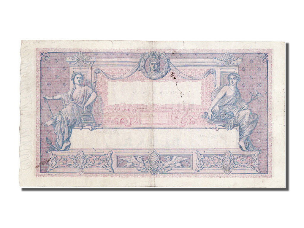 Billet, France, 1000 Francs, 1 000 F 1889-1926 ''Bleu et Rose'', 1917