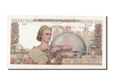 Billet, France, 10,000 Francs, 10 000 F 1945-1956 ''Génie Français'', 1951