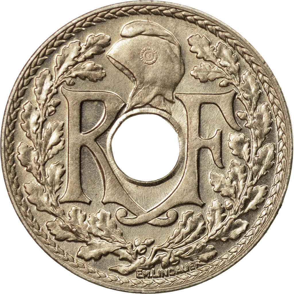 Moneda, Francia, Lindauer, 10 Centimes, 1939, Paris, MBC+, Níquel - bronce