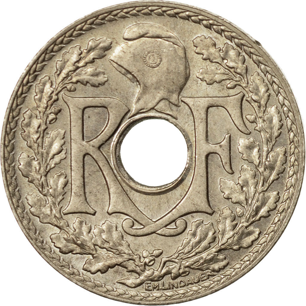 Coin, France, Lindauer, 10 Centimes, 1939, Paris, AU(50-53), Nickel-Bronze