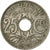 Coin, France, Lindauer, 25 Centimes, 1921, VF(30-35), Copper-nickel, KM:867a