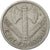 Moneda, Francia, Bazor, 2 Francs, 1943, Beaumont - Le Roger, BC+, Aluminio