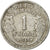 Coin, France, Morlon, Franc, 1945, Beaumont - Le Roger, VF(30-35), Aluminum