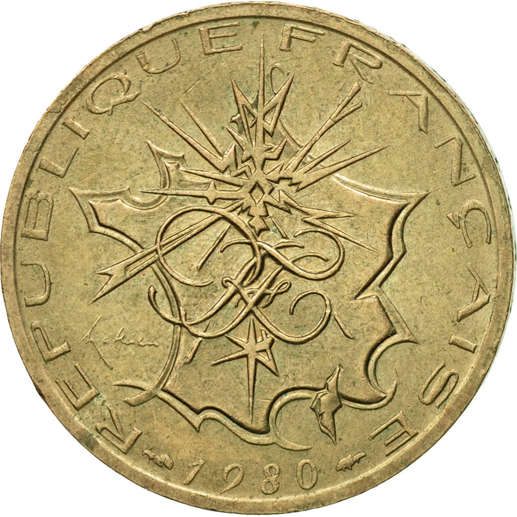 Monnaie, France, Mathieu, 10 Francs, 1980, Paris, TTB, Nickel-brass