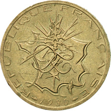 Coin, France, Mathieu, 10 Francs, 1980, Paris, EF(40-45), Nickel-brass, KM:940