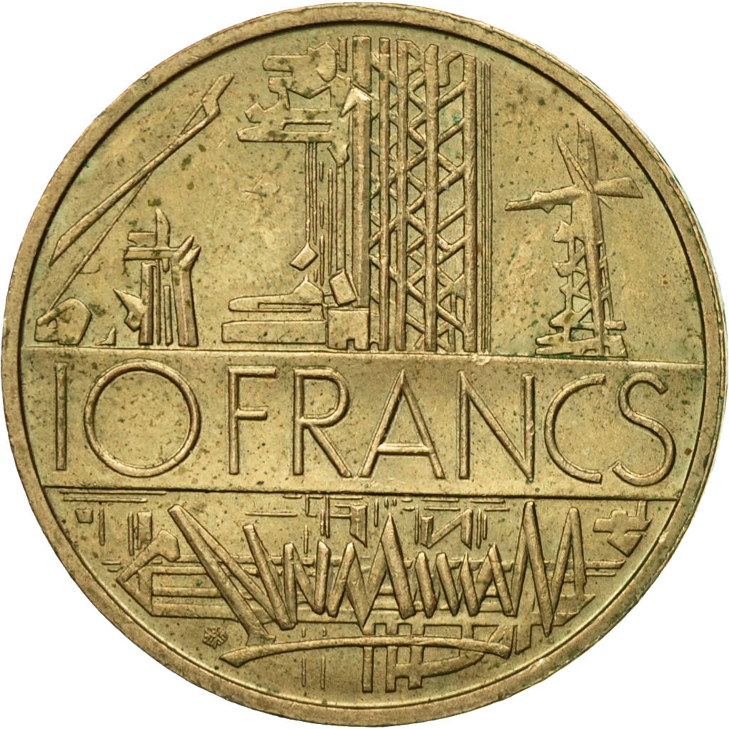 Monnaie, France, Mathieu, 10 Francs, 1980, Paris, TTB, Nickel-brass