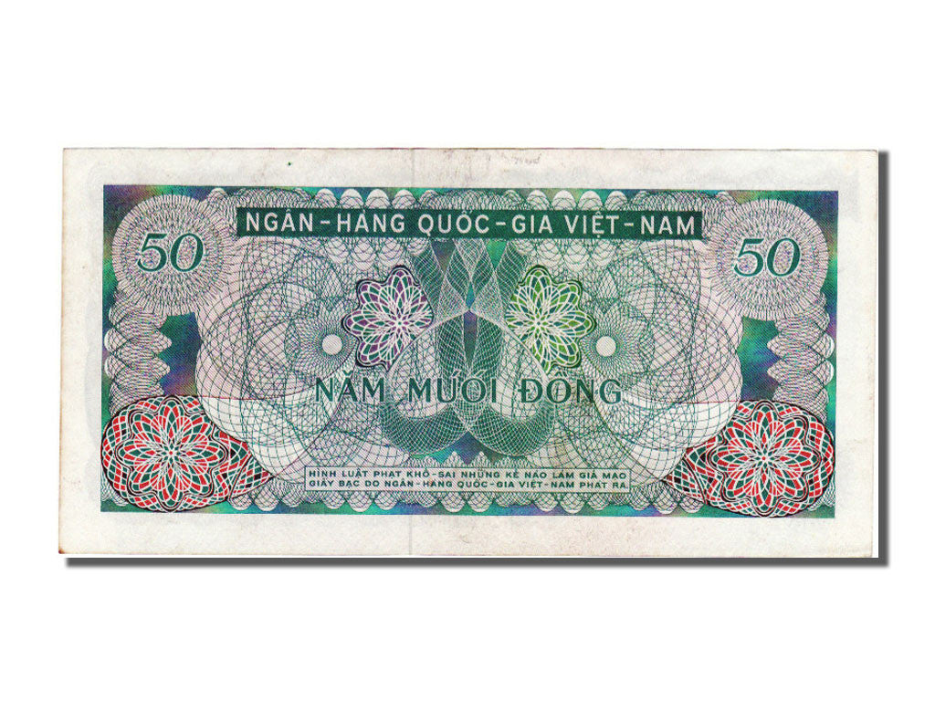 Banknote, South Viet Nam, 50 D<ox>ng, 1969, AU(55-58)