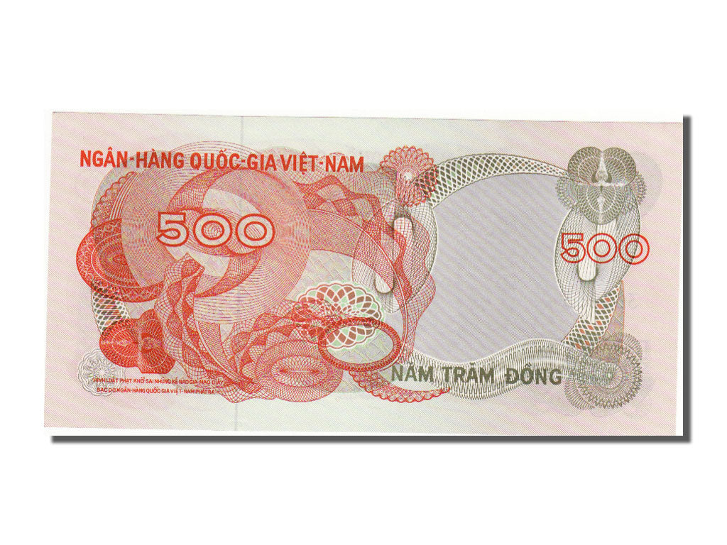 Banknote, South Viet Nam, 500 Dông, 1970, UNC(65-70)