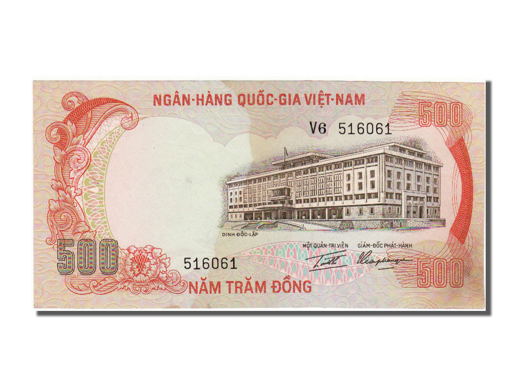 Banknote, South Viet Nam, 500 Dông, 1972, UNC(65-70)