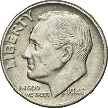 Moneta, Stati Uniti, Roosevelt Dime, Dime, 1948, U.S. Mint, Philadelphia, BB