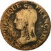 Moneta, Francja, Dupré, 5 Centimes, 1799, Paris, VF(20-25), Bronze, KM:640.1