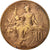 Moneda, Francia, Dupuis, 10 Centimes, 1916, Paris, BC+, Bronce, KM:843
