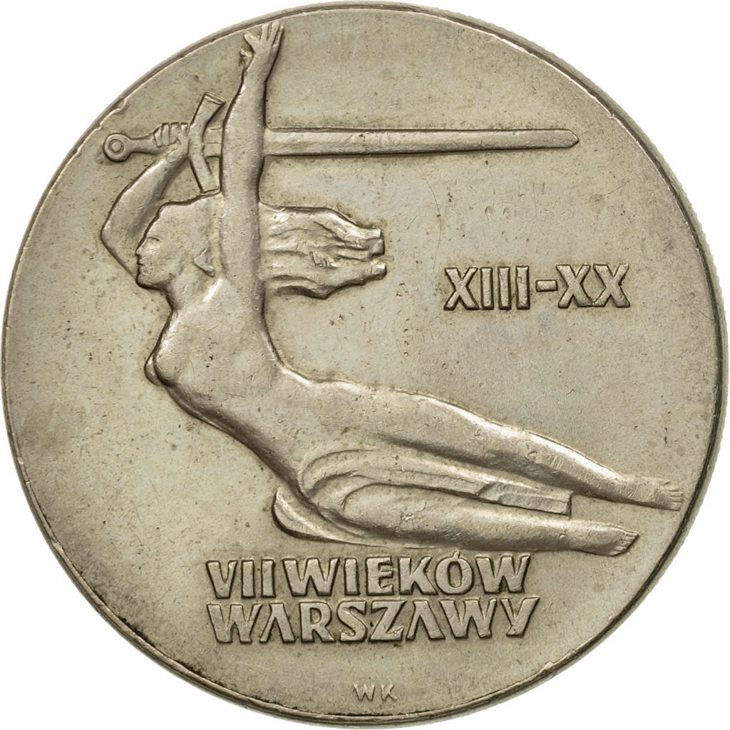 Monnaie, Pologne, 10 Zlotych, 1965, Warsaw, TTB, Copper-nickel, KM:54