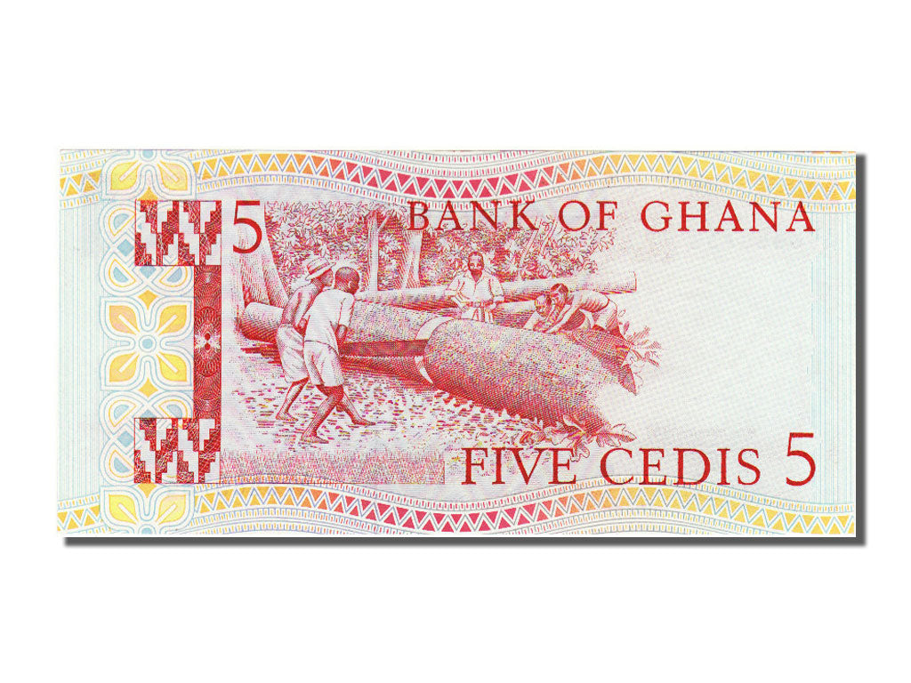 Banknote, Ghana, 5 Cedis, 1982, 1982-03-06, UNC(65-70)
