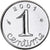Moeda, França, Épi, Centime, 2001, Paris, BU, MS(65-70), Aço Inoxidável
