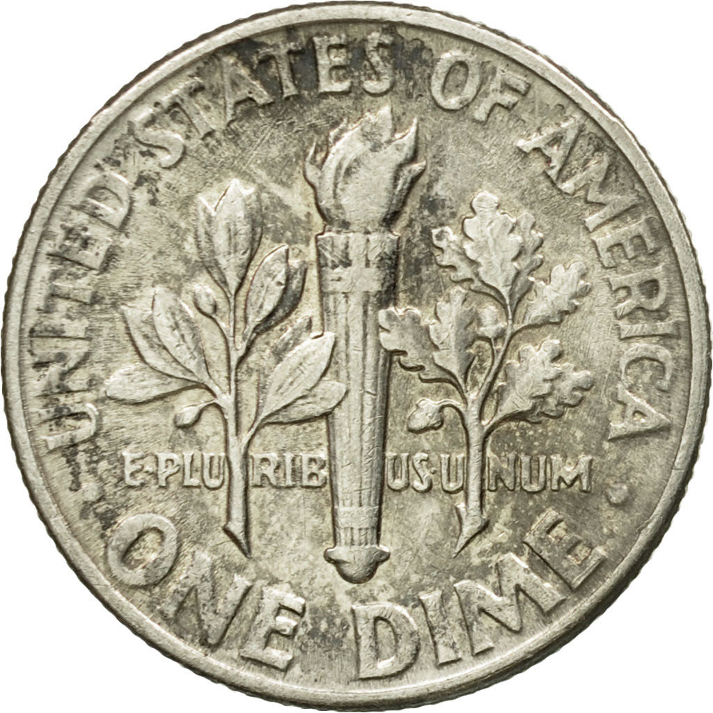 Moneta, Stati Uniti, Roosevelt Dime, Dime, 1956, U.S. Mint, Philadelphia, MB