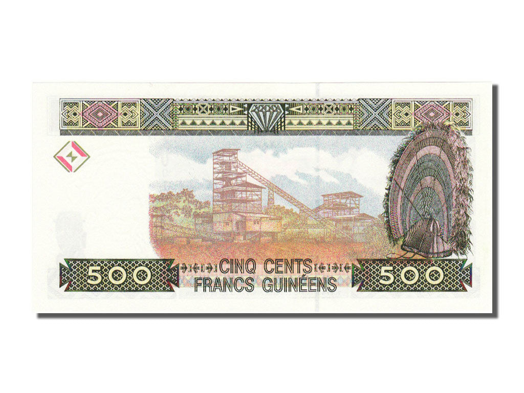 Banknote, Guinea, 500 Francs, 1998, UNC(65-70)
