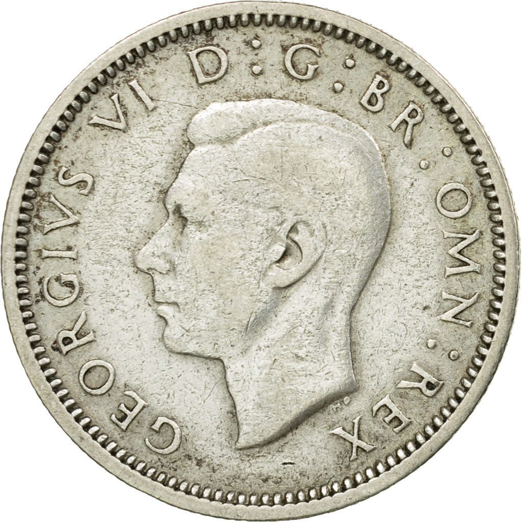 Coin, Great Britain, George VI, 6 Pence, 1937, EF(40-45), Silver, KM:852