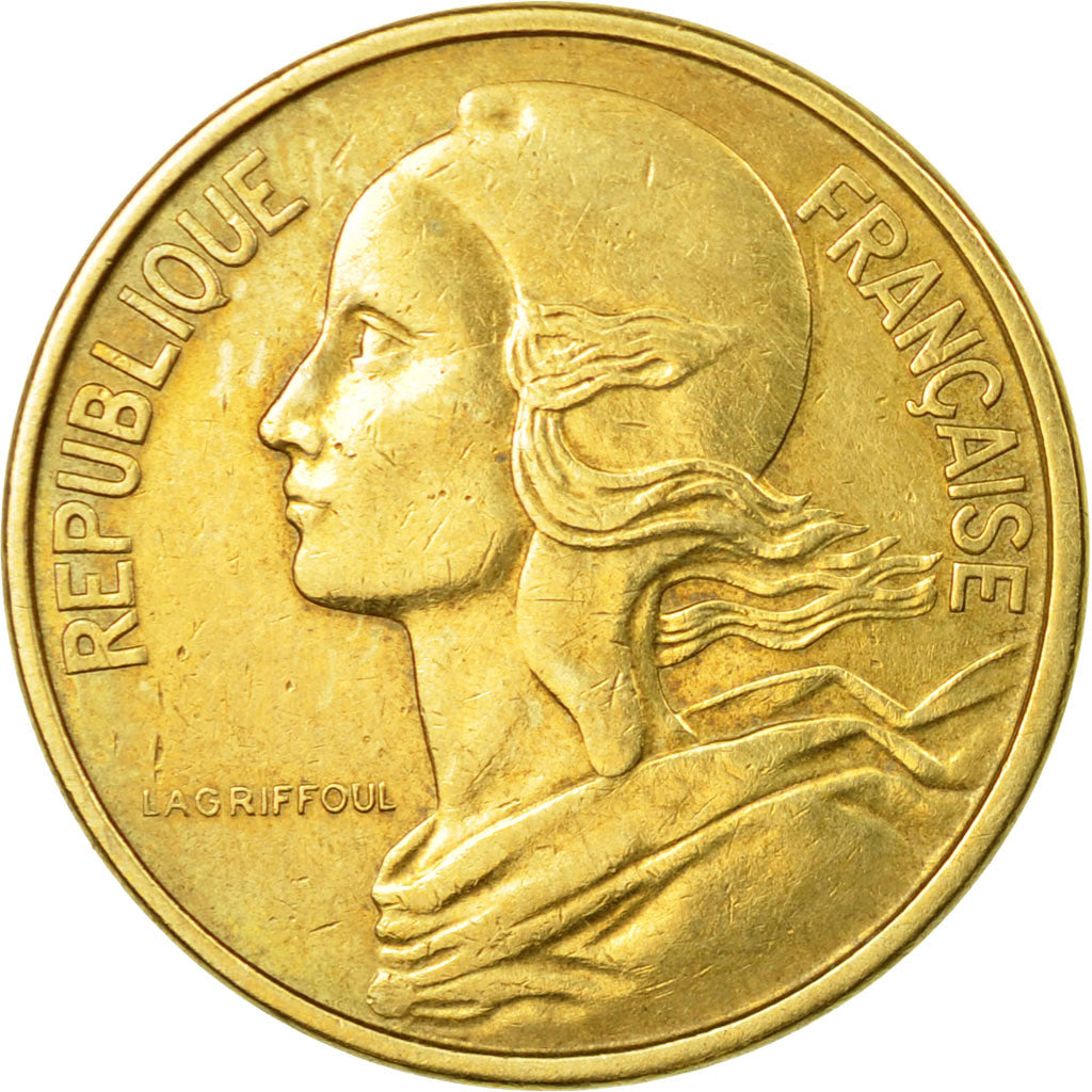 Moneda, Francia, Marianne, 50 Centimes, 1963, Paris, MBC, Aluminio - bronce