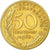 Munten, Frankrijk, Marianne, 50 Centimes, 1963, Paris, ZF, Aluminum-Bronze