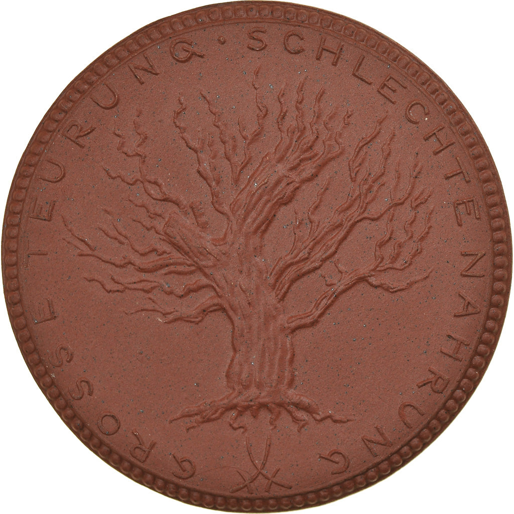 Germania, medaglia, Hungertaler, 1922, SPL, Porcellana