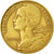 Moneda, Francia, Marianne, 20 Centimes, 1966, Paris, BC+, Aluminio - bronce