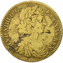 Francia, Token, Louis XIV, Préliminaires de la Paix de Munster, BC+, Latón