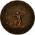 Francja, Medal, Ministère du Travail, Recensement, 1906, Borrel, AU(55-58)