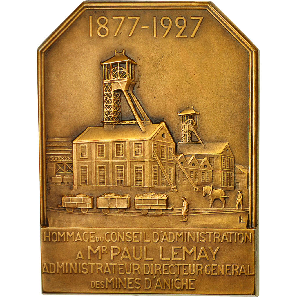 Francia, Plaquette, Paul Lemay, Administrateur Directeur Général des Mines