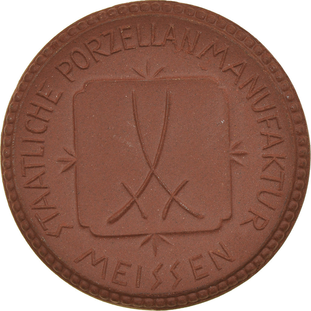 Niemcy, Medal, Jahresschau deutscher Arbeit, 1922, MS(63), Porcelana