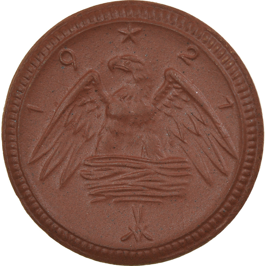 Deutschland, Medaille, 2 Mark, Sachsen, 1927, UNZ, Porcelain