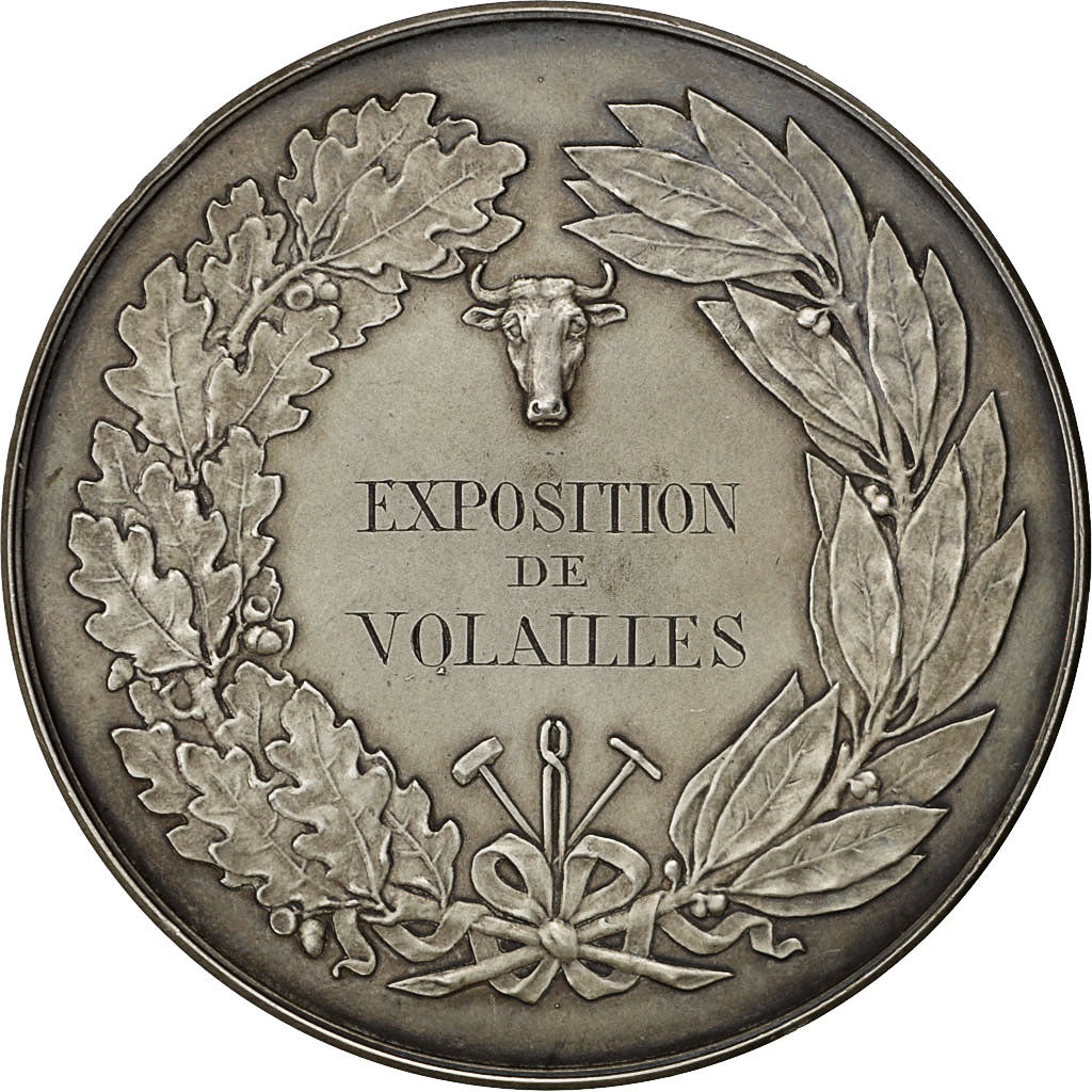 Francja, Medal, Concours Général d'Animaux Reproducteurs, Le Creusot, 1898