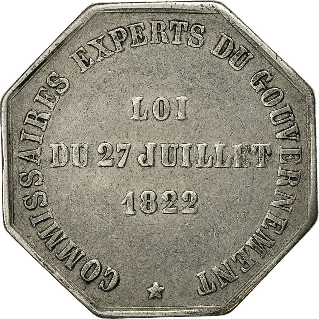 Francia, ficha, Commissaires experts du gouvernement, 1831, Domard, BB, Argento