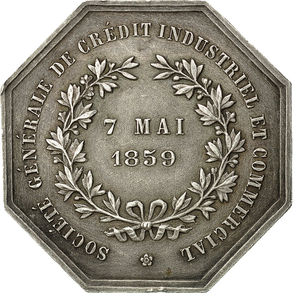 Francia, Token, Société Générale de crédit industriel et commercial, 1859