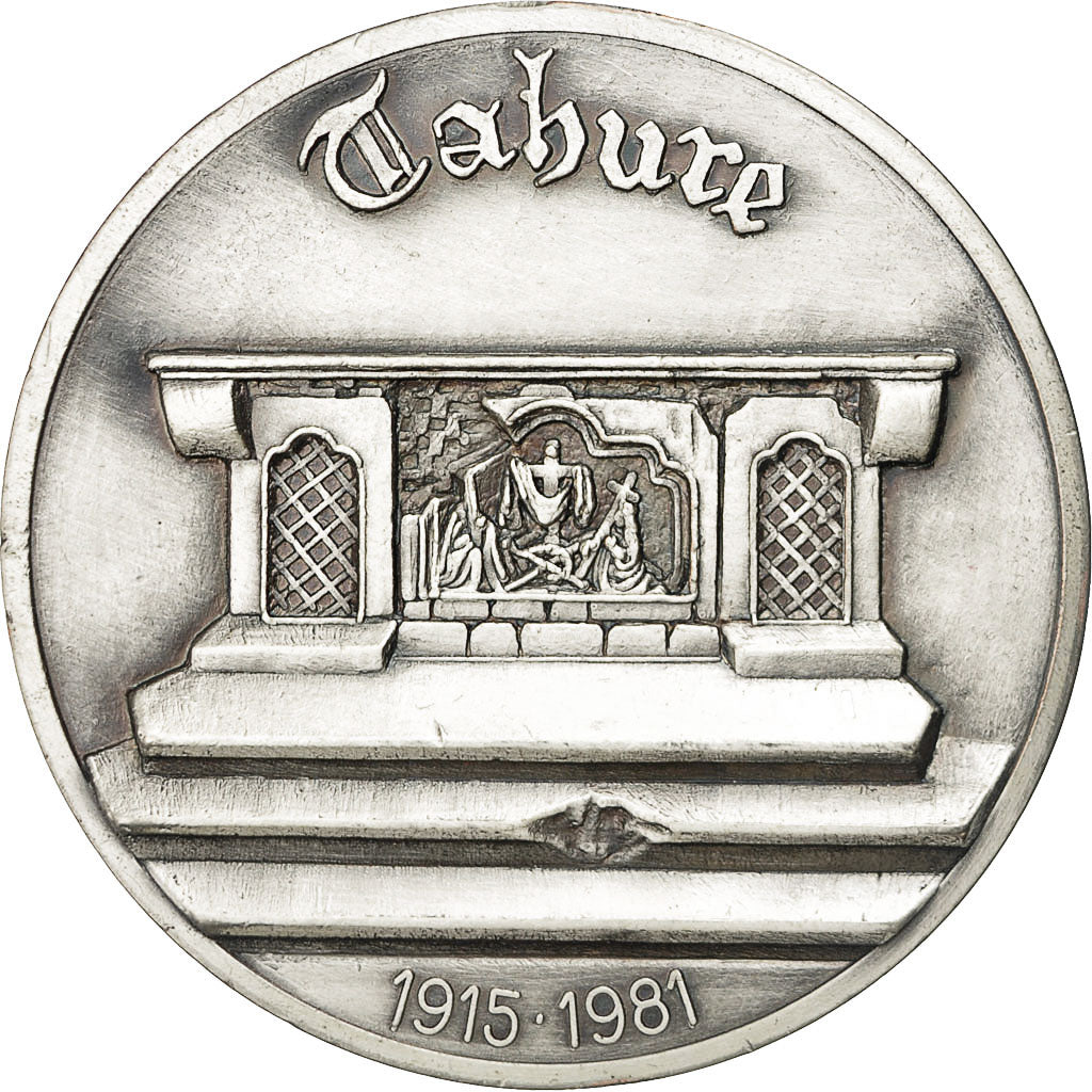 Francja, Medal, 39 ème Régiment de Camp, Suippes, 1981, AU(55-58), Brąz