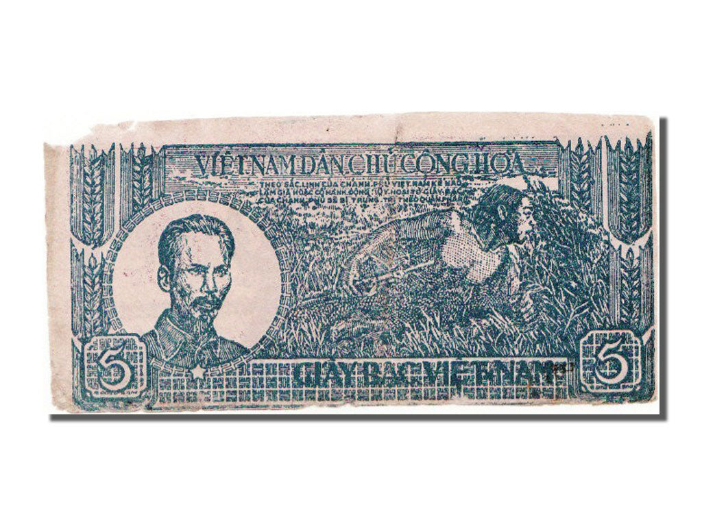 Banknote, Viet Nam, 5 D<ox>ng, 1948, EF(40-45)