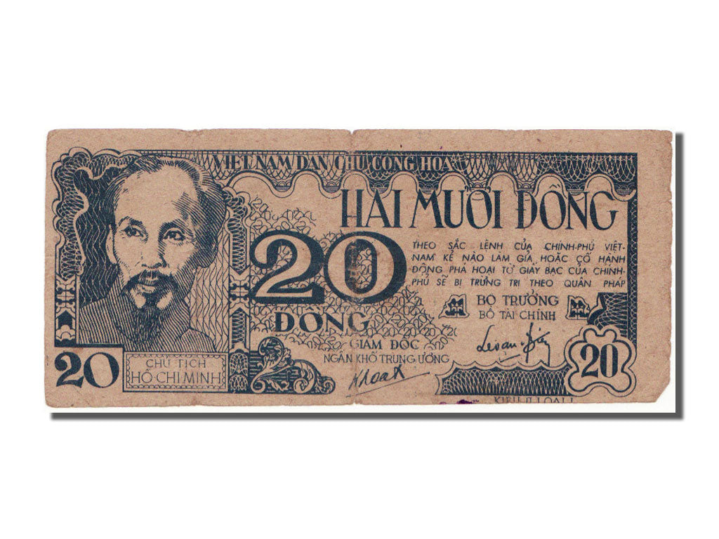 Banknote, Viet Nam, 20 Dông, 1948, AU(55-58)