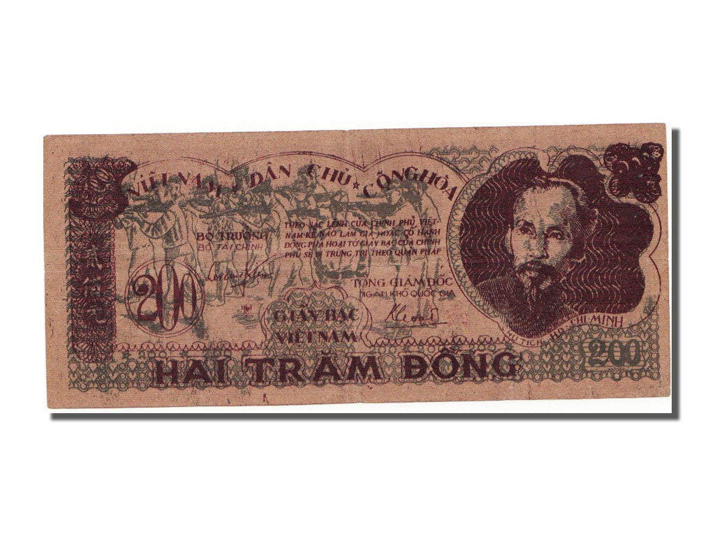 Billet, Viet Nam, 200 Dông, 1950, SUP