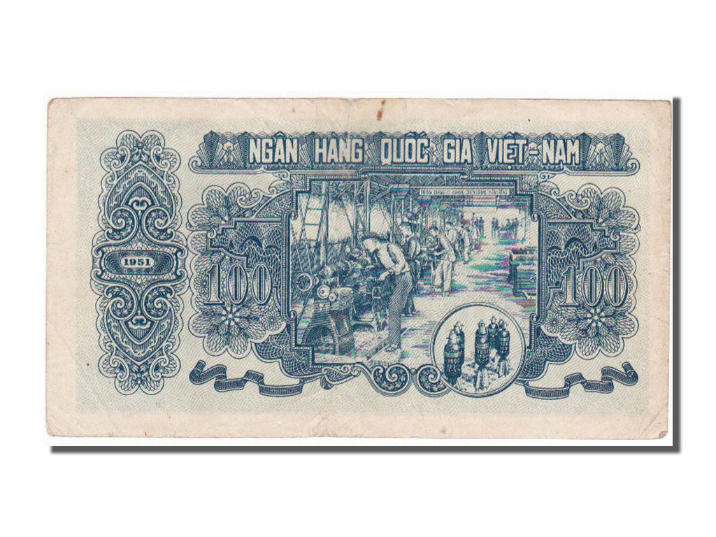 Banknote, Viet Nam, 100 Dông, 1951, EF(40-45)