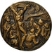 France, Medal, La Crucifixion de Jésus, Drivier, SUP+, Bronze