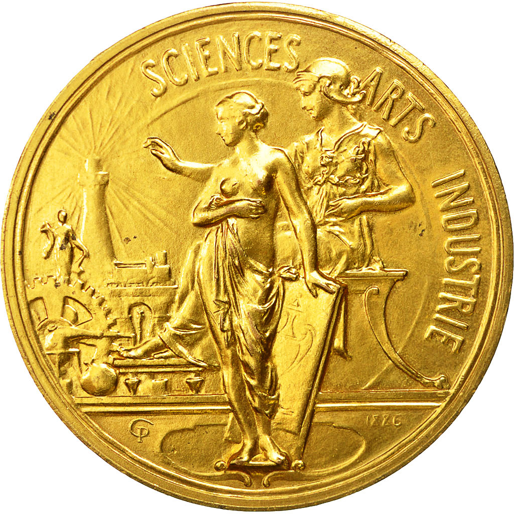 Francia, Medal, Société Nationale des Sciences et Arts Industriels, 1886, SPL